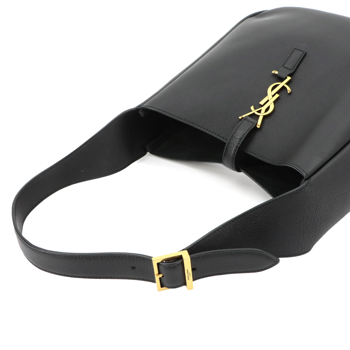 LE 5 A 7 Small Shoulder Bag Leather Black 713938