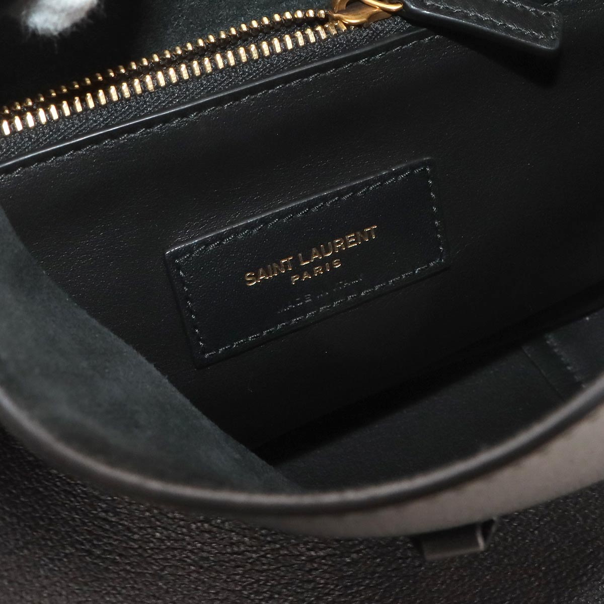 LE 5 A 7 Small Shoulder Bag Leather Black 713938
