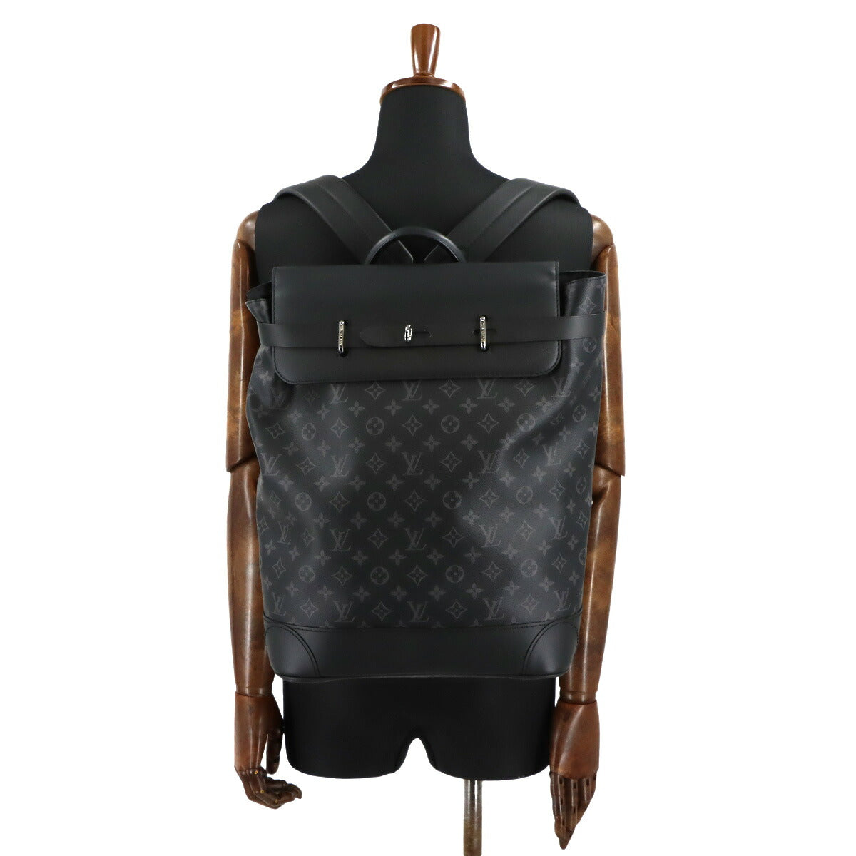 Monogram Eclipse Steaner Backpack Black M44052 Purse