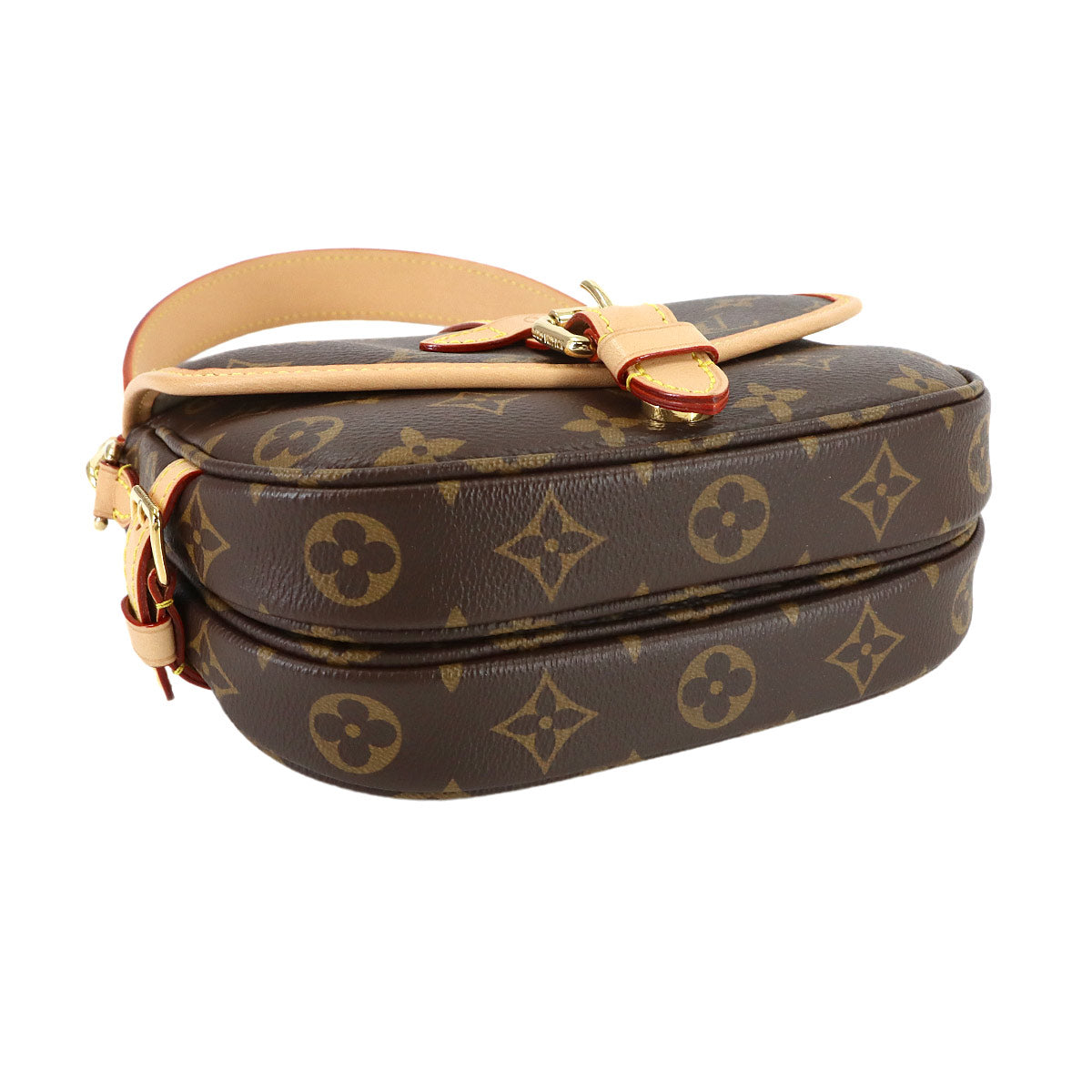 Monogram Saumur BB 2way Hand Shoulder Bag Brown M46740