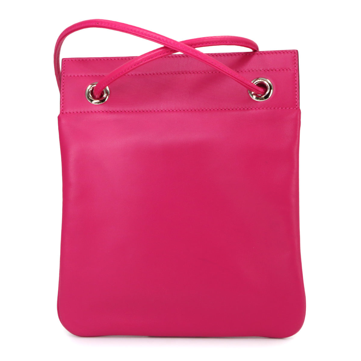 Aline Mini Shoulder Bag Veau Swift Rose Mexicoe Purse