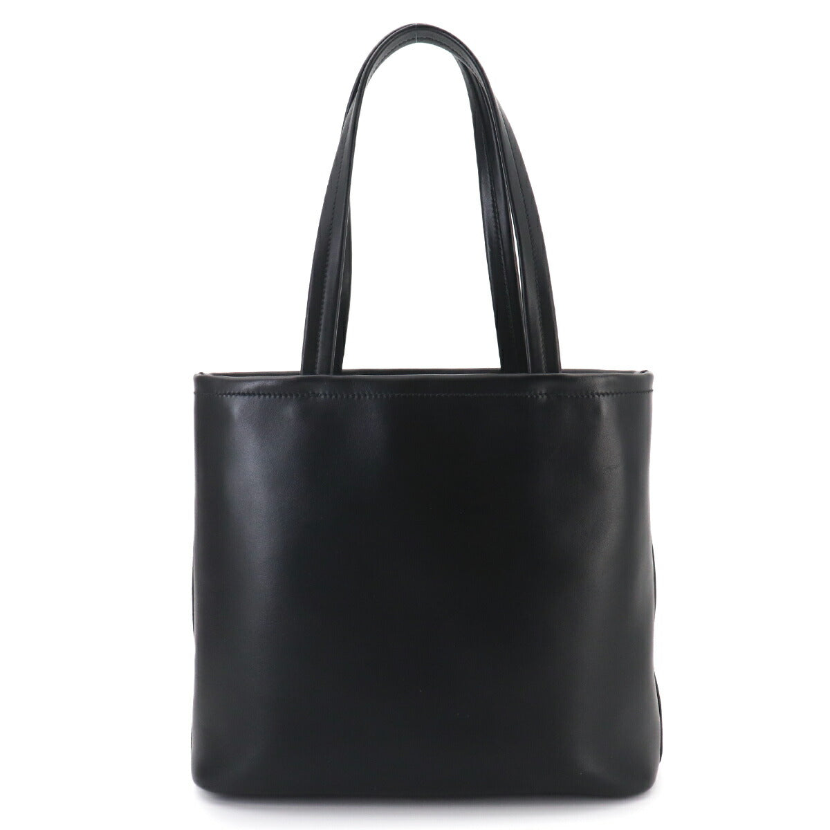 2way Tote Shoulder Bag Leather Nero Black 1BG507 Purse
