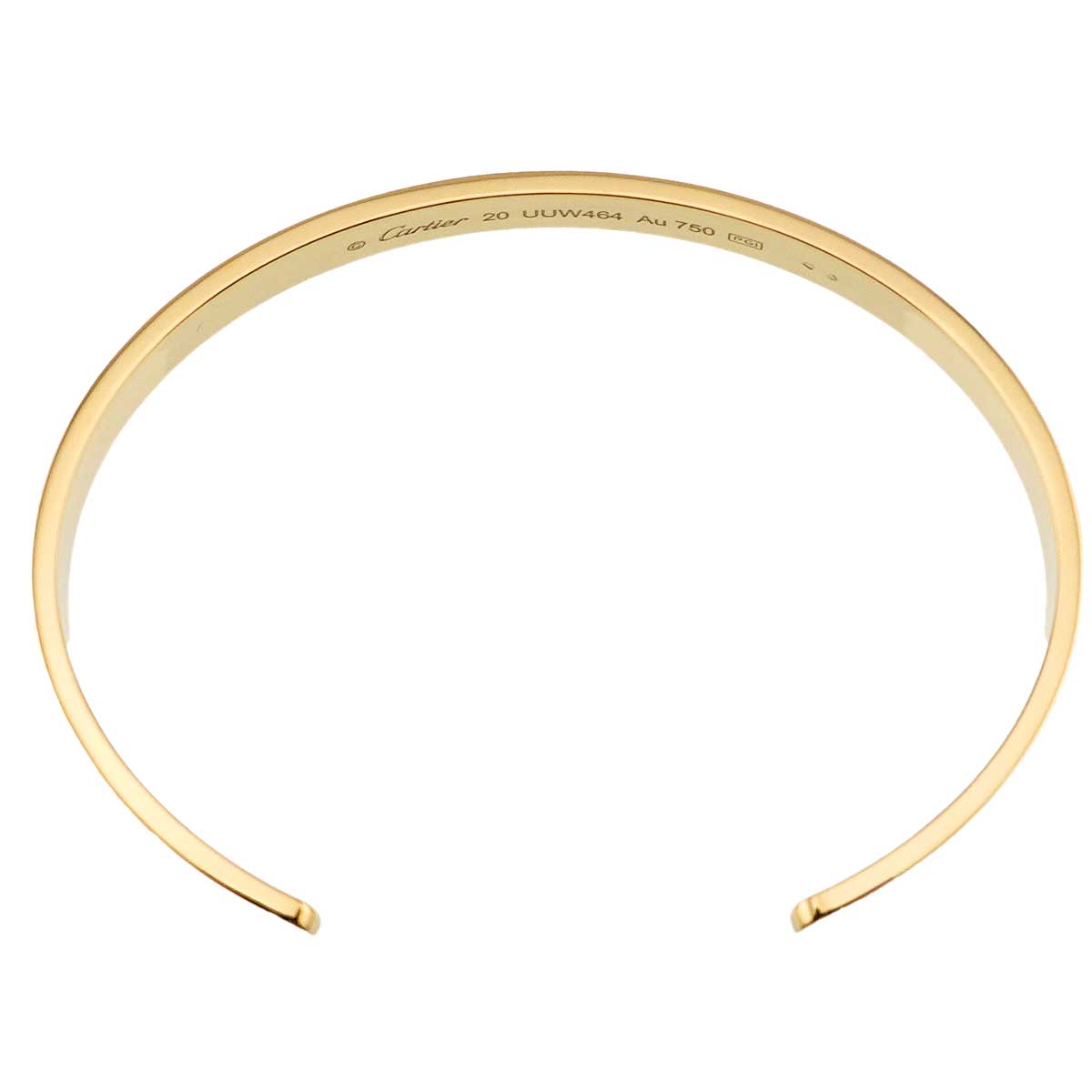 Love Bracelet Open 18K Yellow Gold 750 Size20
