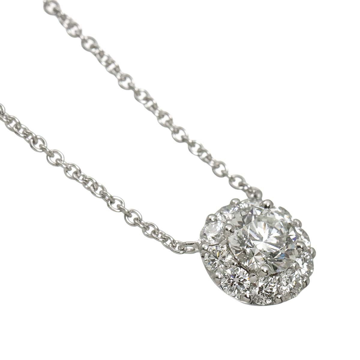 Icon Diamond 0.50ct F/VS1/3EX Necklace 18K WG 750