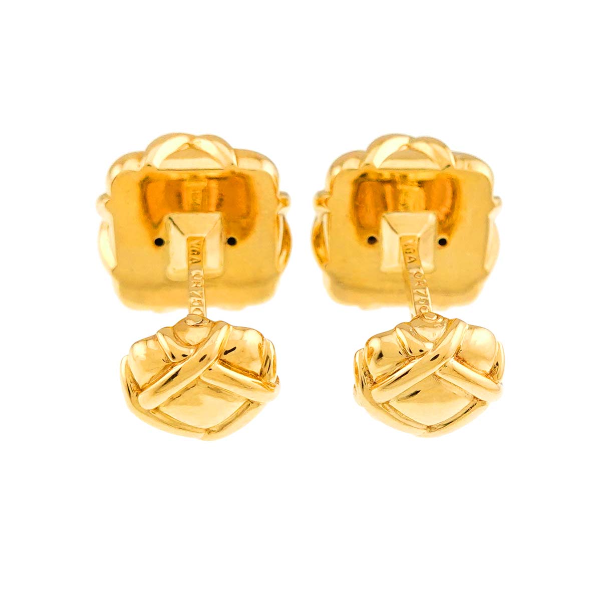 Cuff Links 18K YG 750