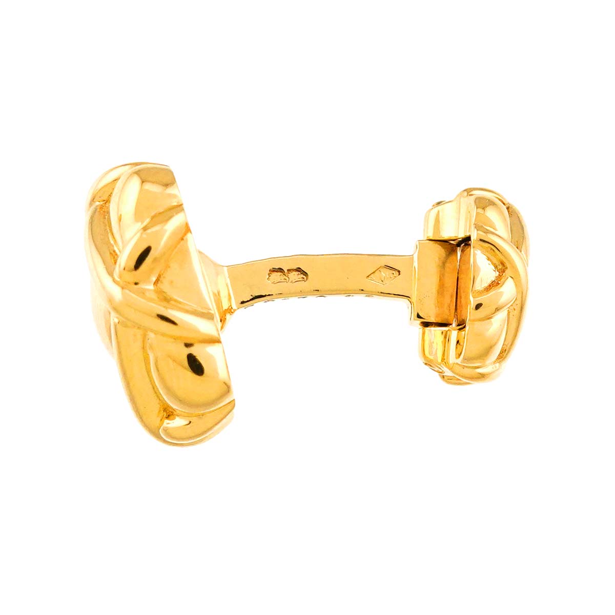 Cuff Links 18K YG 750