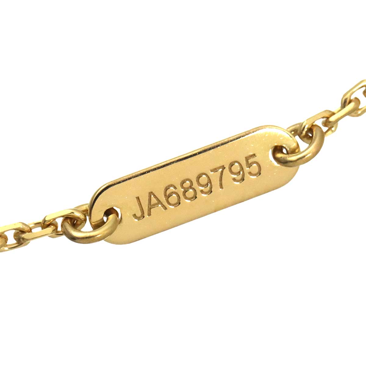 Vintage Alhambra MOP Necklace 18K YG 750