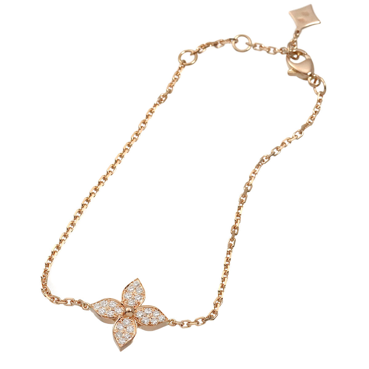 Star Blossom Diamond Bracelet 18K Pink Gold 750