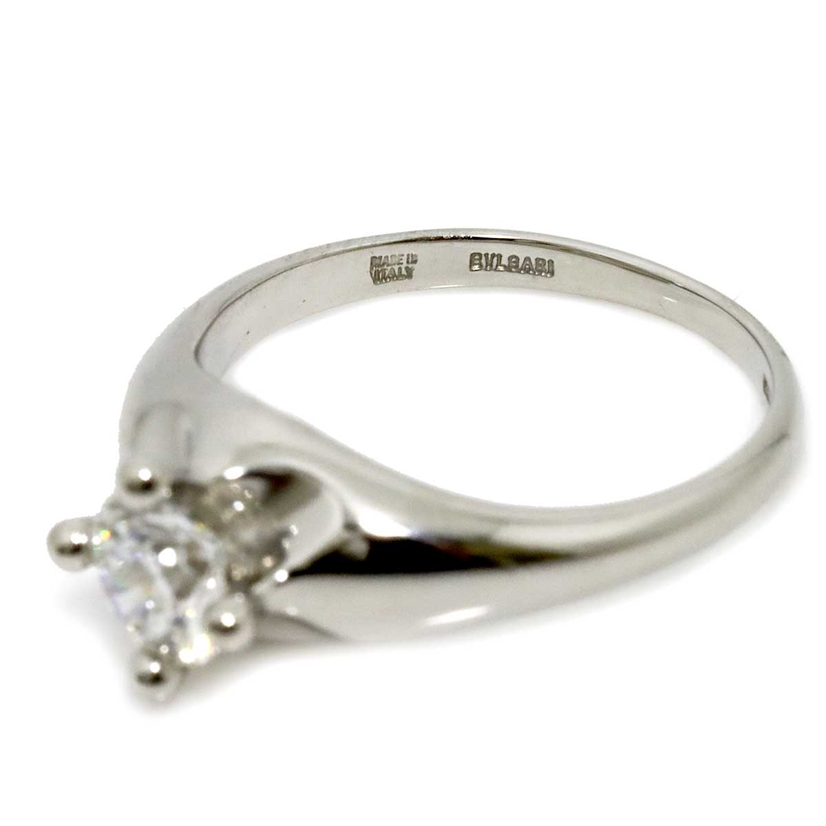 Corona Diamond 0.553ct F/VS1 Ring Platinum size4.75-5(US)
