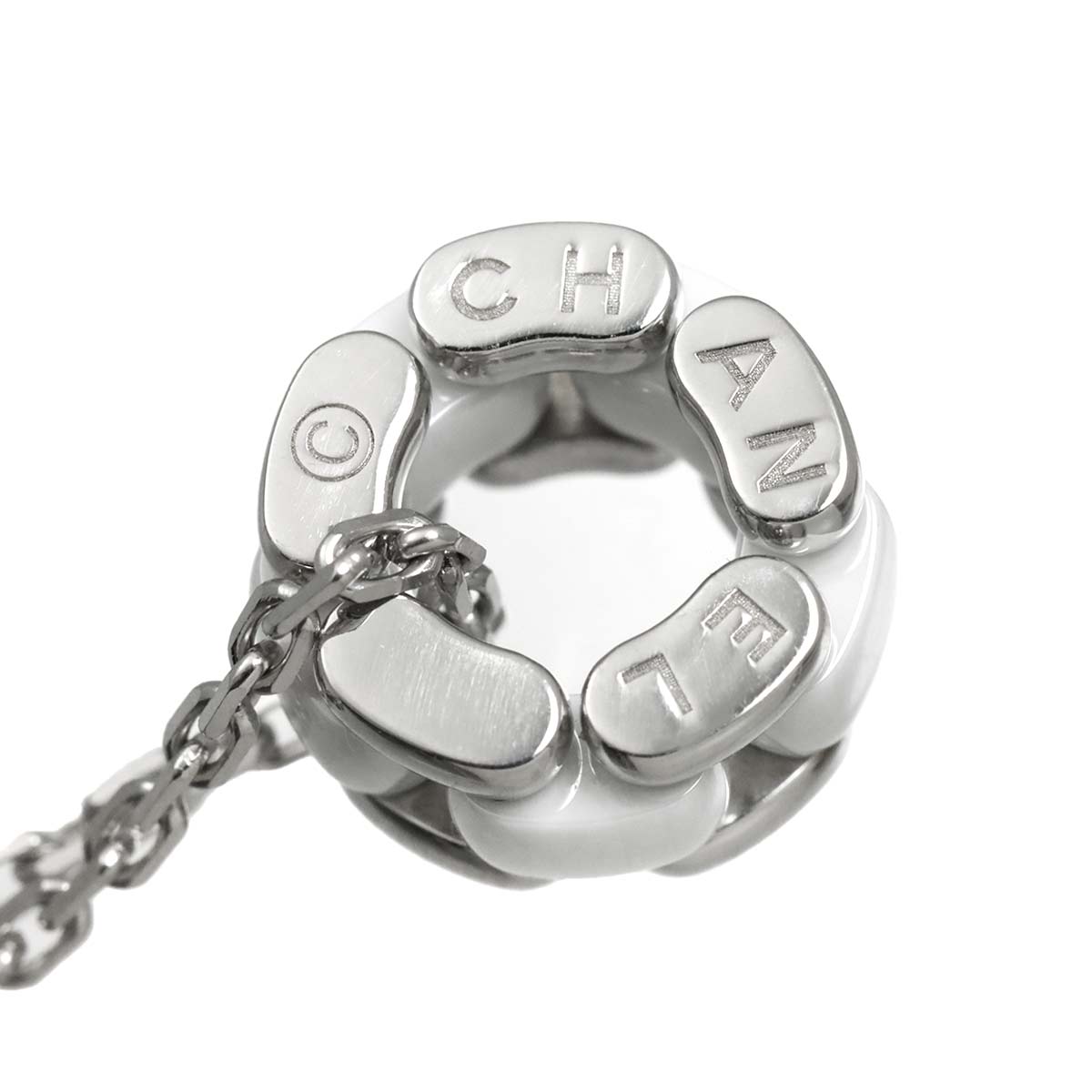 ULTRA Necklace Ceramic 18K White Gold 750