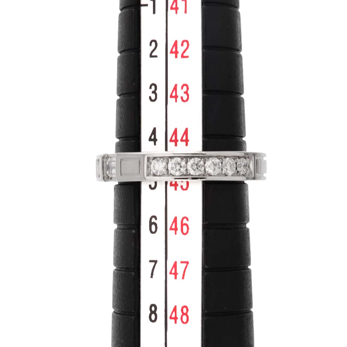 Traffic Diamond Ring Pt Platinum size3.25(US)