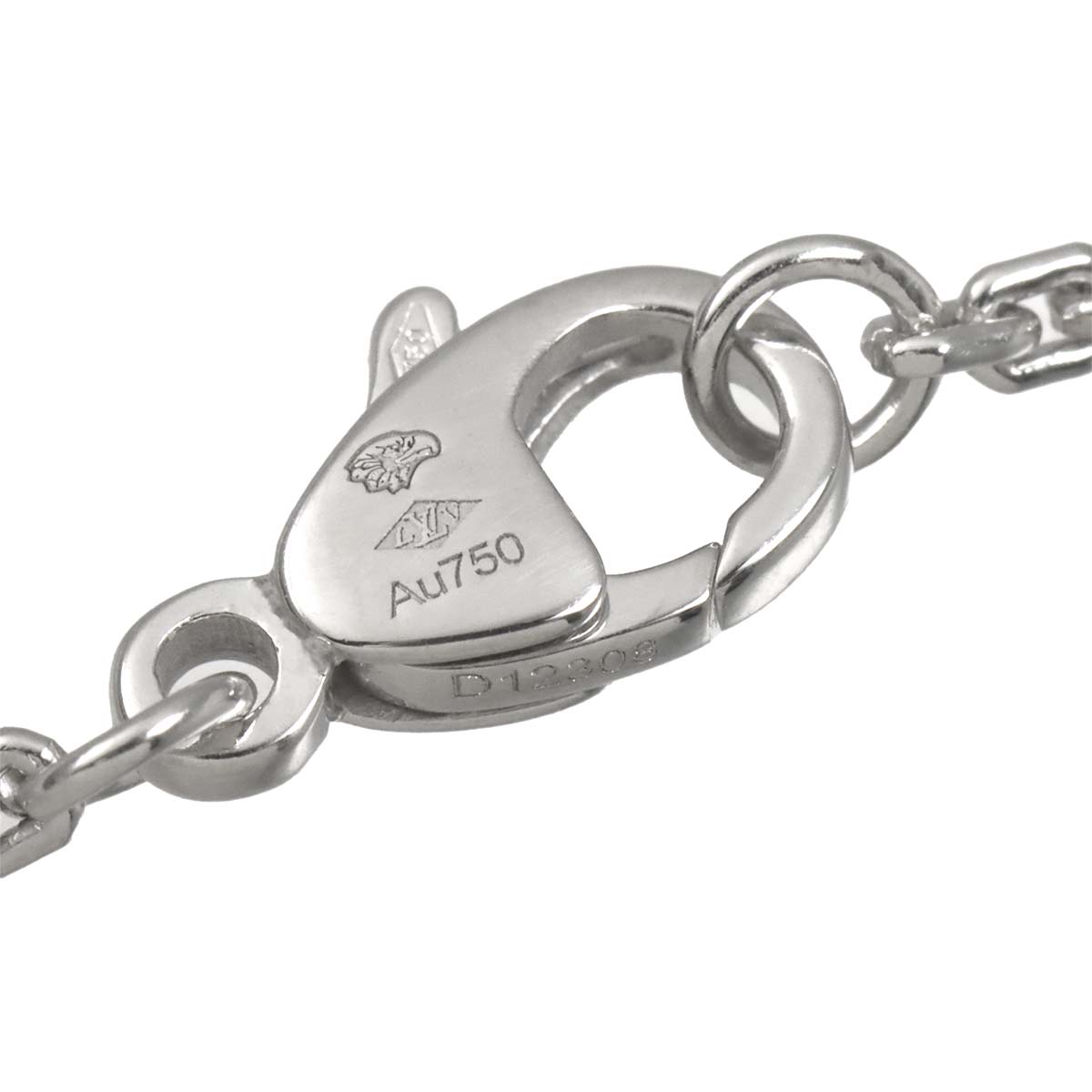 LV Diamond GM Necklace 18K WG 750