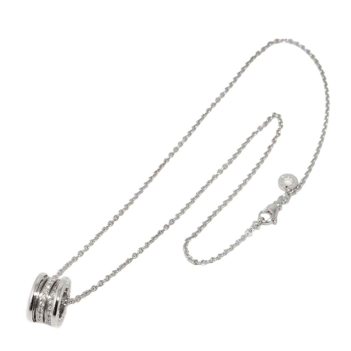 B-ZERO1 Diamond Necklace 18K WG White Gold 750