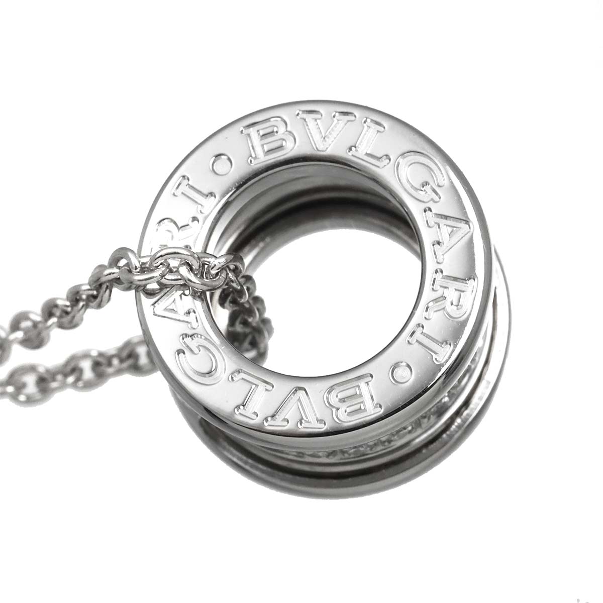 B-ZERO1 Diamond Necklace 18K WG White Gold 750