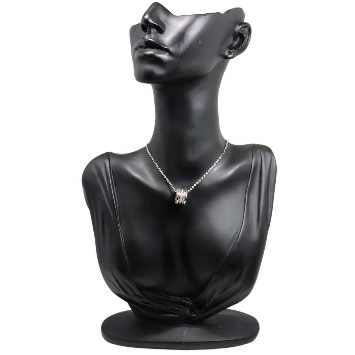 B-ZERO1 Diamond Necklace 18K WG White Gold 750