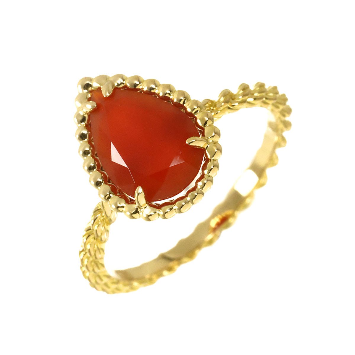 Serpent Boheme Carnelian SM Ring 18K YG 750 Size50 5.25(US)