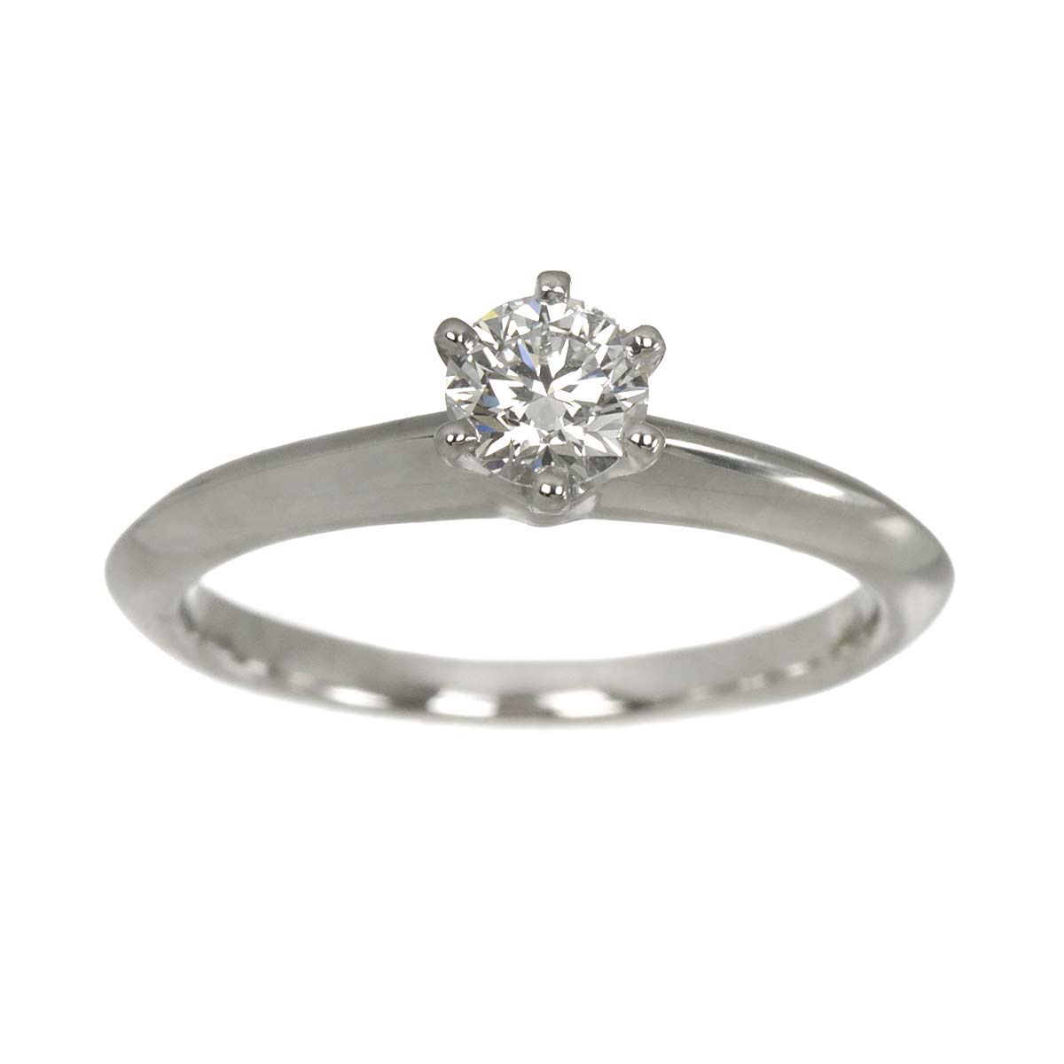 Diamond 0.31ct Ring Pt 4(US)
