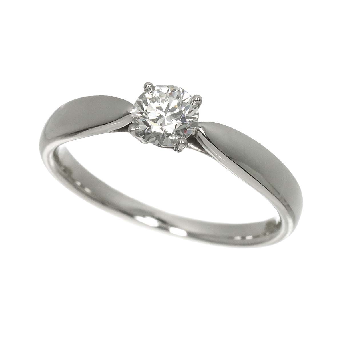 Harmony Ring Diamond 0.32ct Pt Platinum size4.5(US)