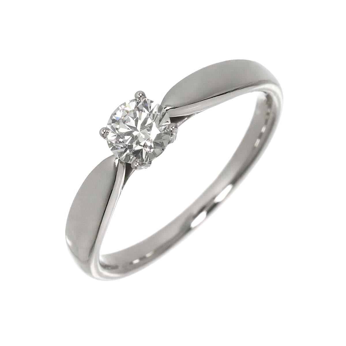 Harmony Ring Diamond 0.32ct Pt Platinum size4.5(US)