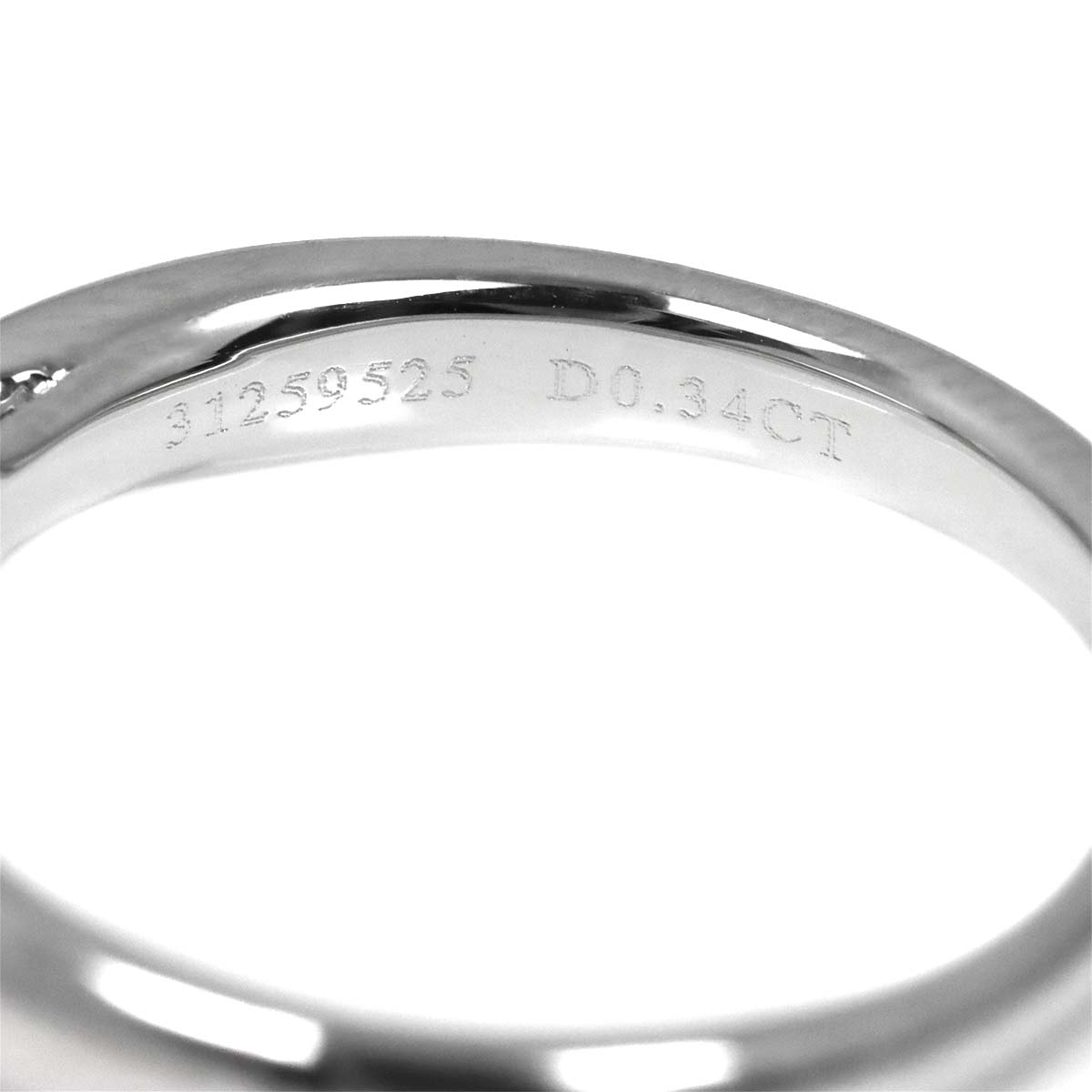 Harmony Diamond 0.34ct Ring Pt Size5.25-5.5(US)