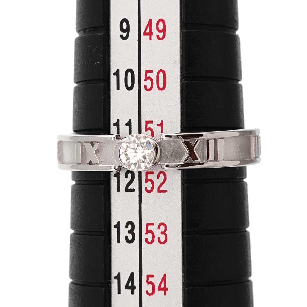 Atlas Diamond Ring 18K White Gold 750 size5.5-5.75(US)