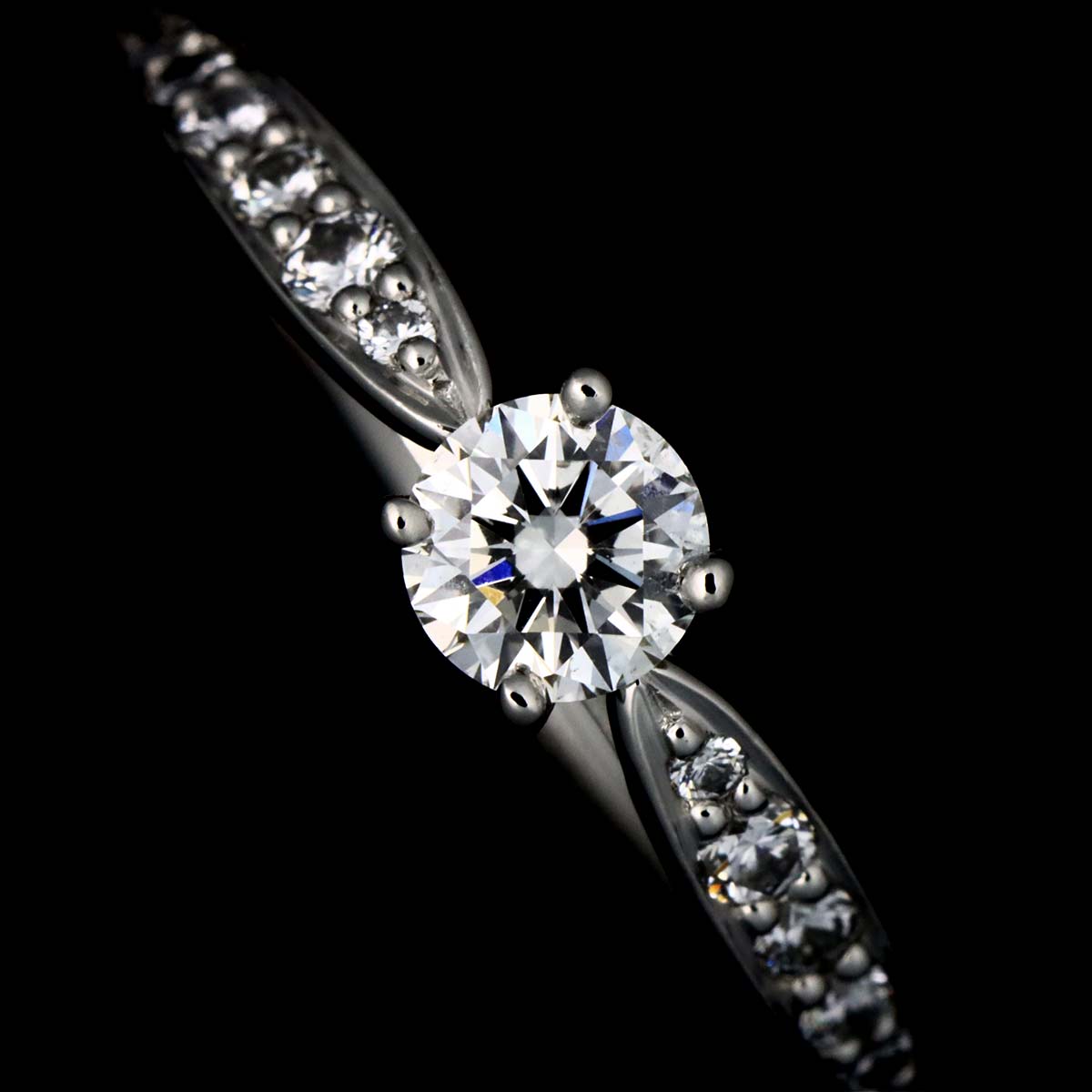Harmony Diamond 0.25ct Ring Pt Size4.75-5(US)
