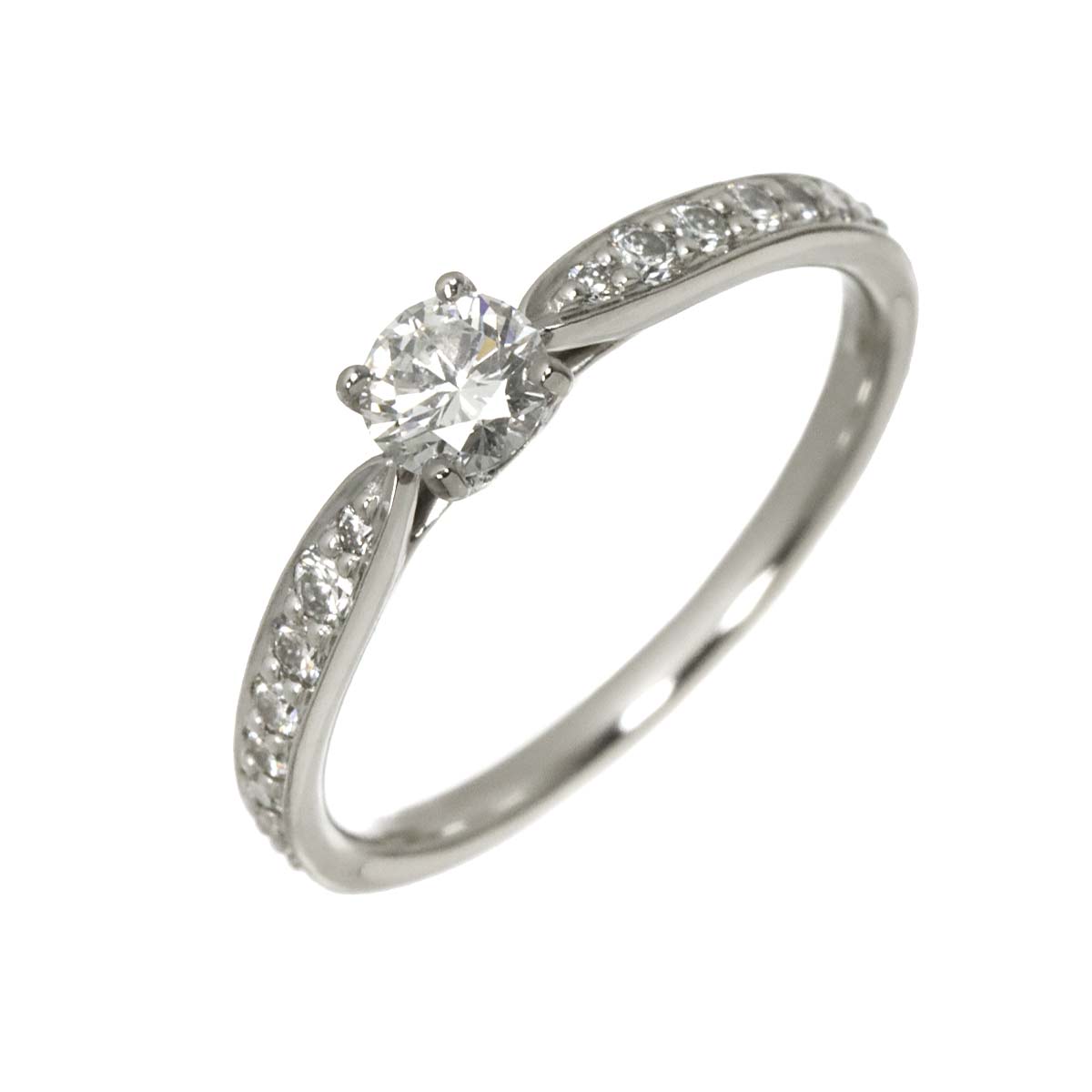 Harmony Diamond 0.25ct Ring Pt Size4.75-5(US)