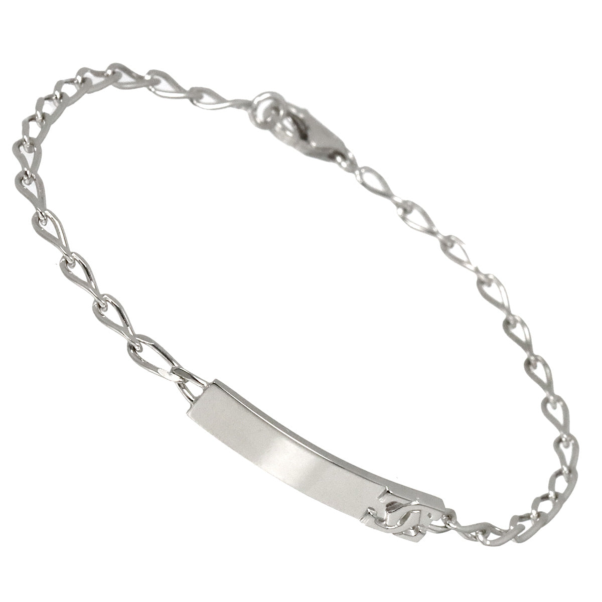 C2 2C Bracelet 18K White Gold 750