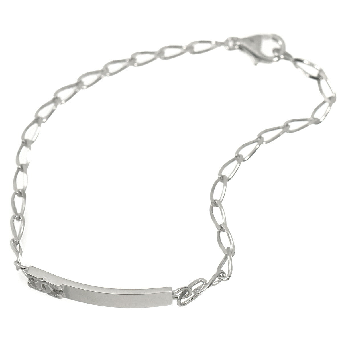 C2 2C Bracelet 18K White Gold 750