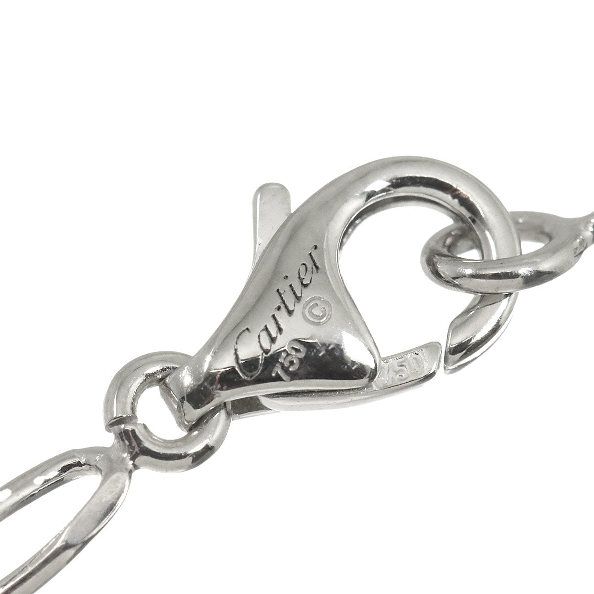 C2 2C Bracelet 18K White Gold 750