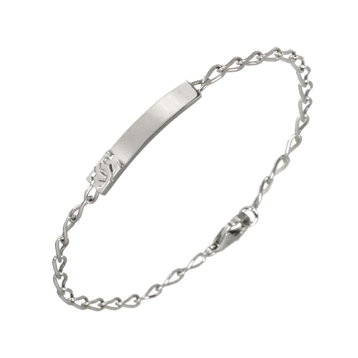 C2 2C Bracelet 18K White Gold 750
