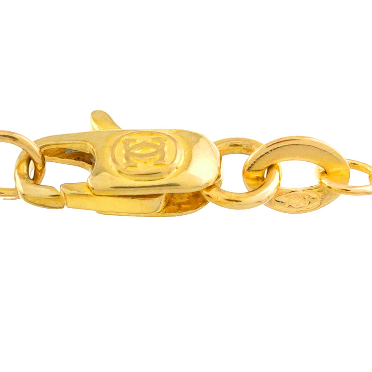 2C Charm Necklace 18K YG Yellow Gold 750