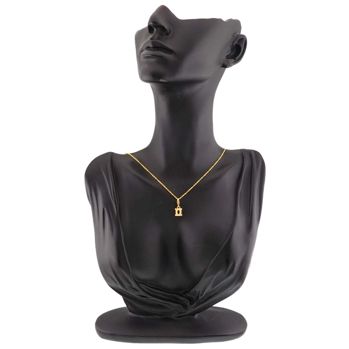 2C Charm Necklace 18K YG Yellow Gold 750