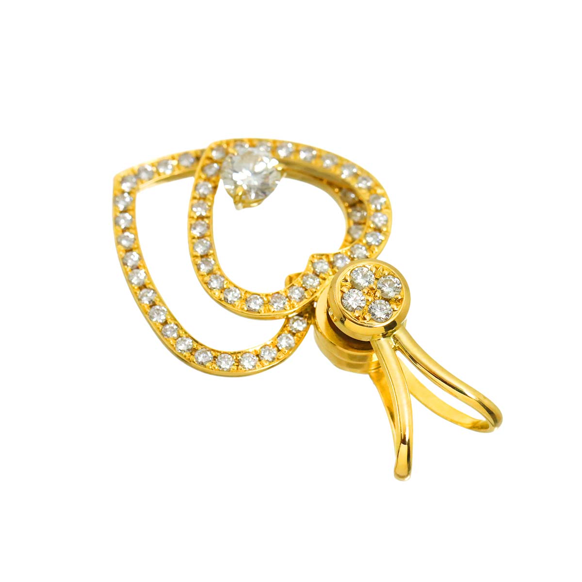 Diamond Pendant Top 18K YG 750