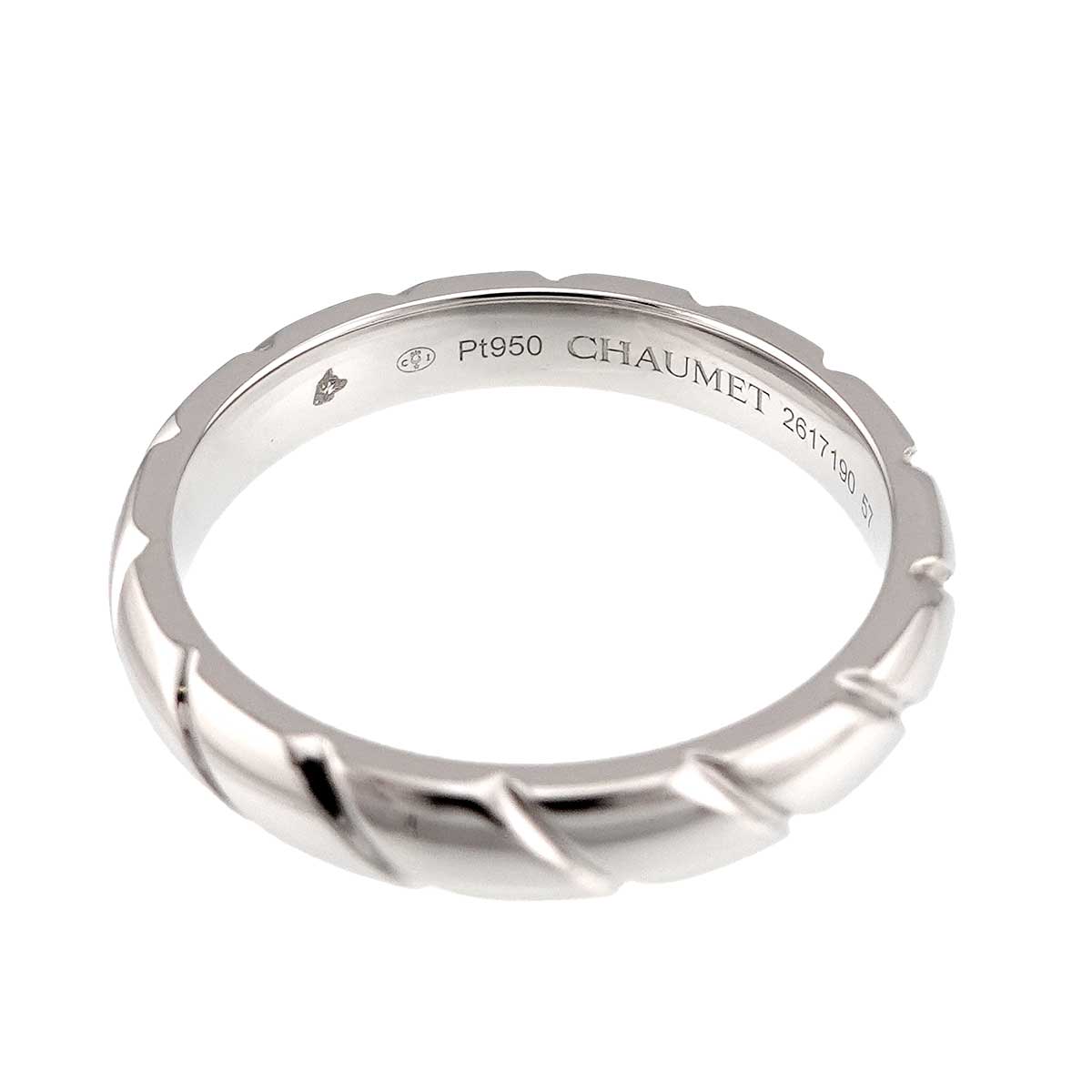 Torsade Ring Platinum size57 7.5-7.75(US)
