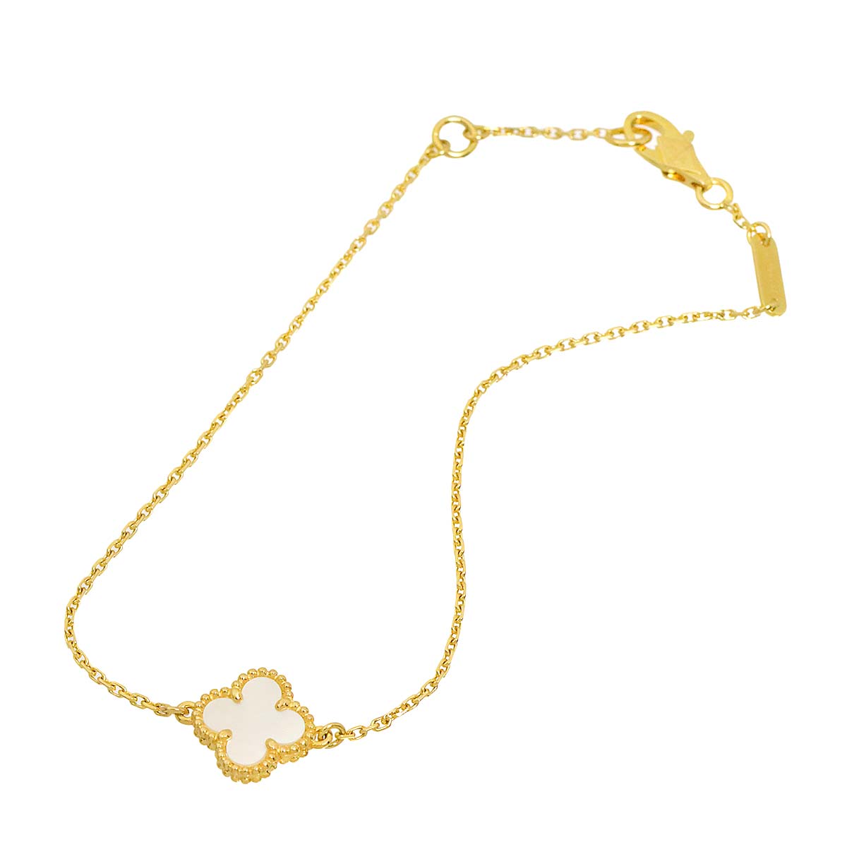 Sweet Alhambra MOP Bracelet 18K YG 750