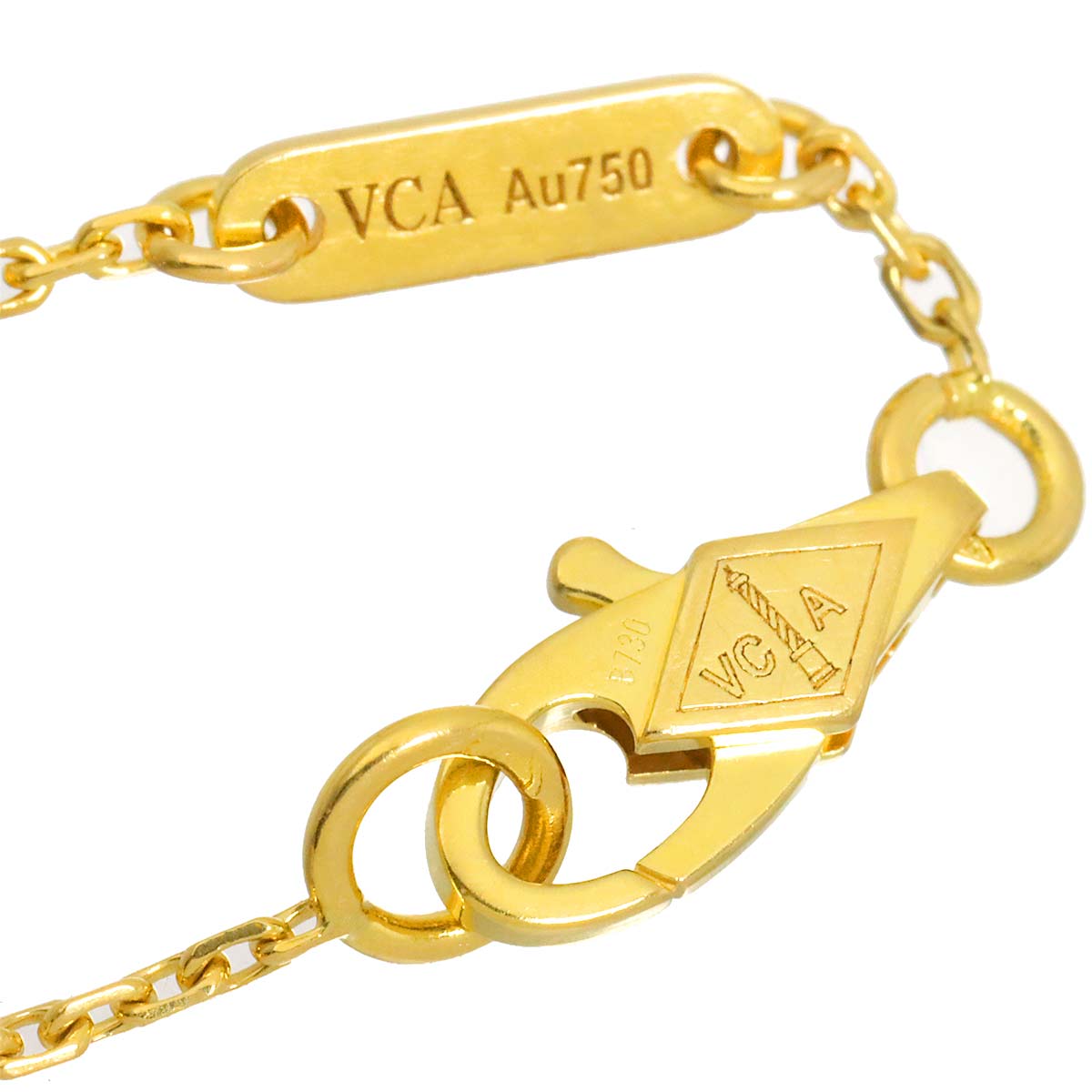 Sweet Alhambra MOP Bracelet 18K YG 750