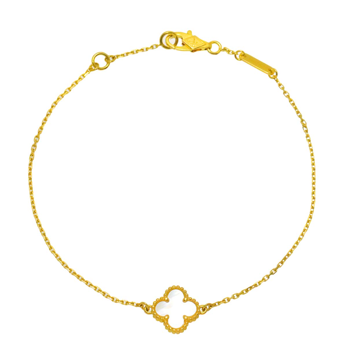 Sweet Alhambra MOP Bracelet 18K YG 750