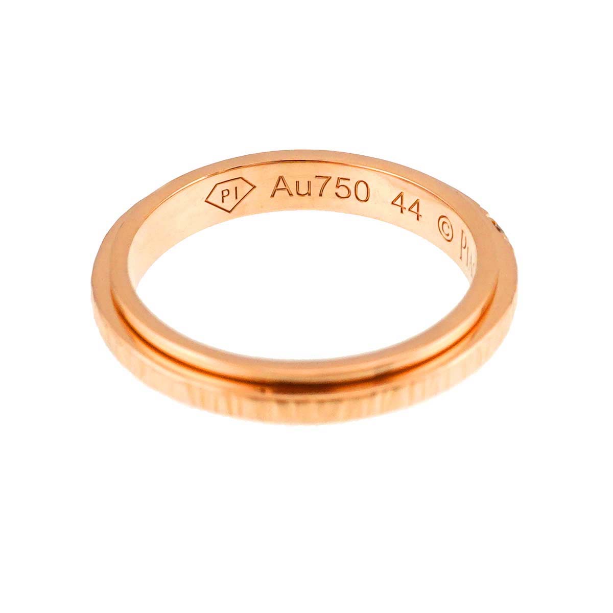 Possession Diamond Ring 18K Pink Gold 750 Size44 2.75-3(US)