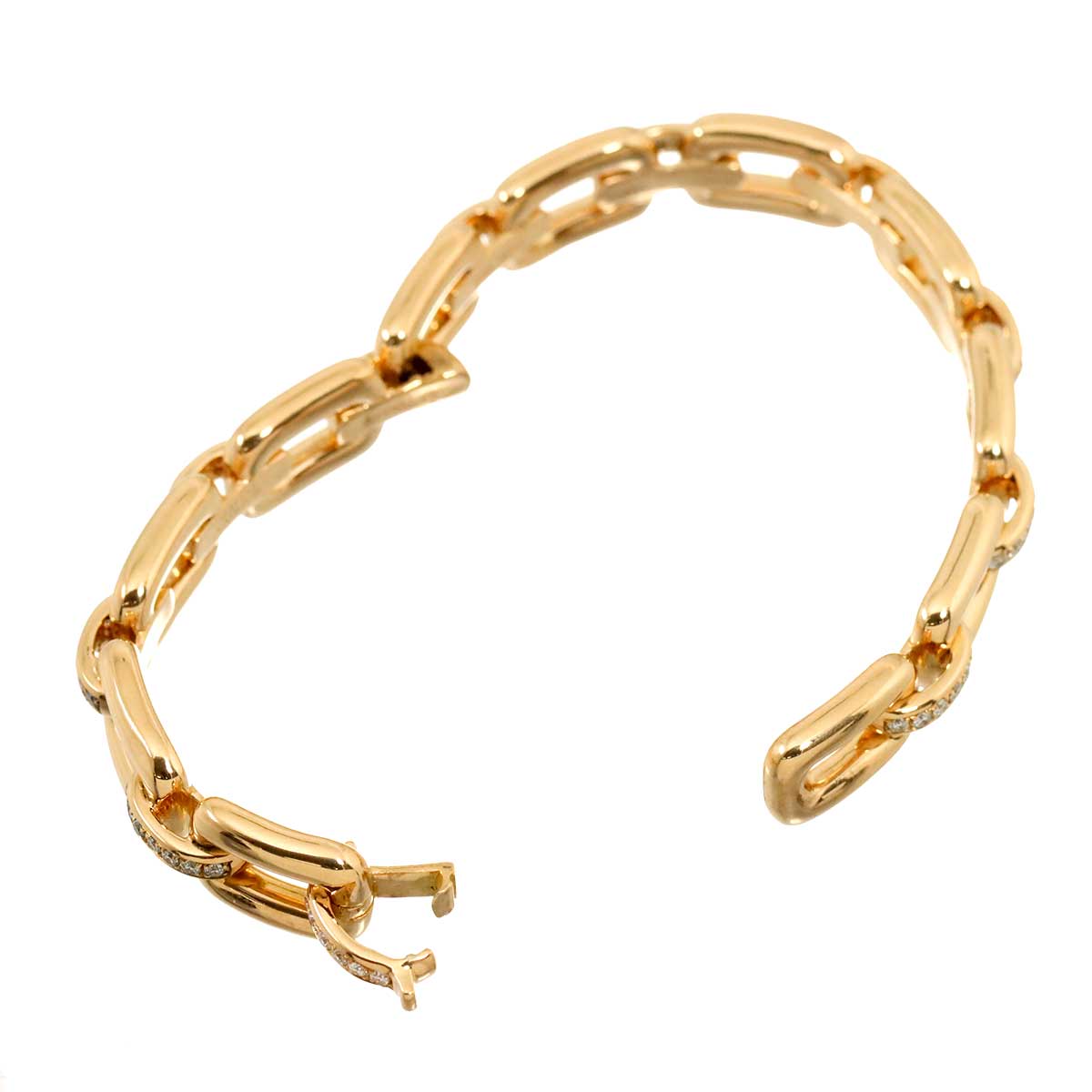 Diamond Bracelet 18K Pink Gold 750 sizeS
