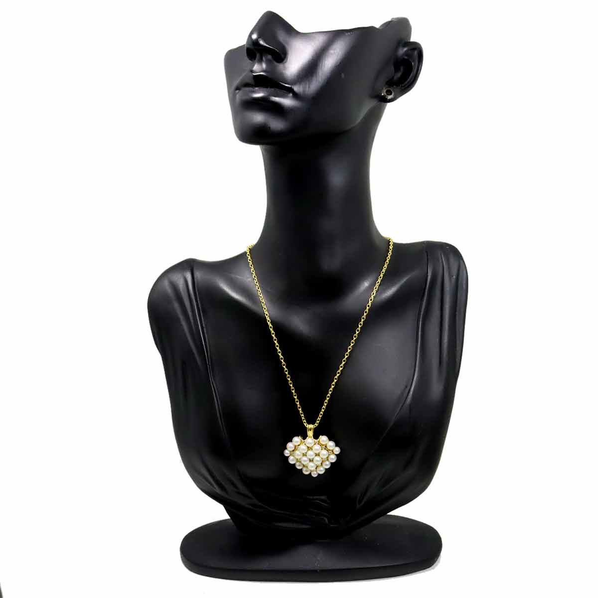 Akoya Pearl 4.9-4.0mm Diamond Necklace 18K YG 750