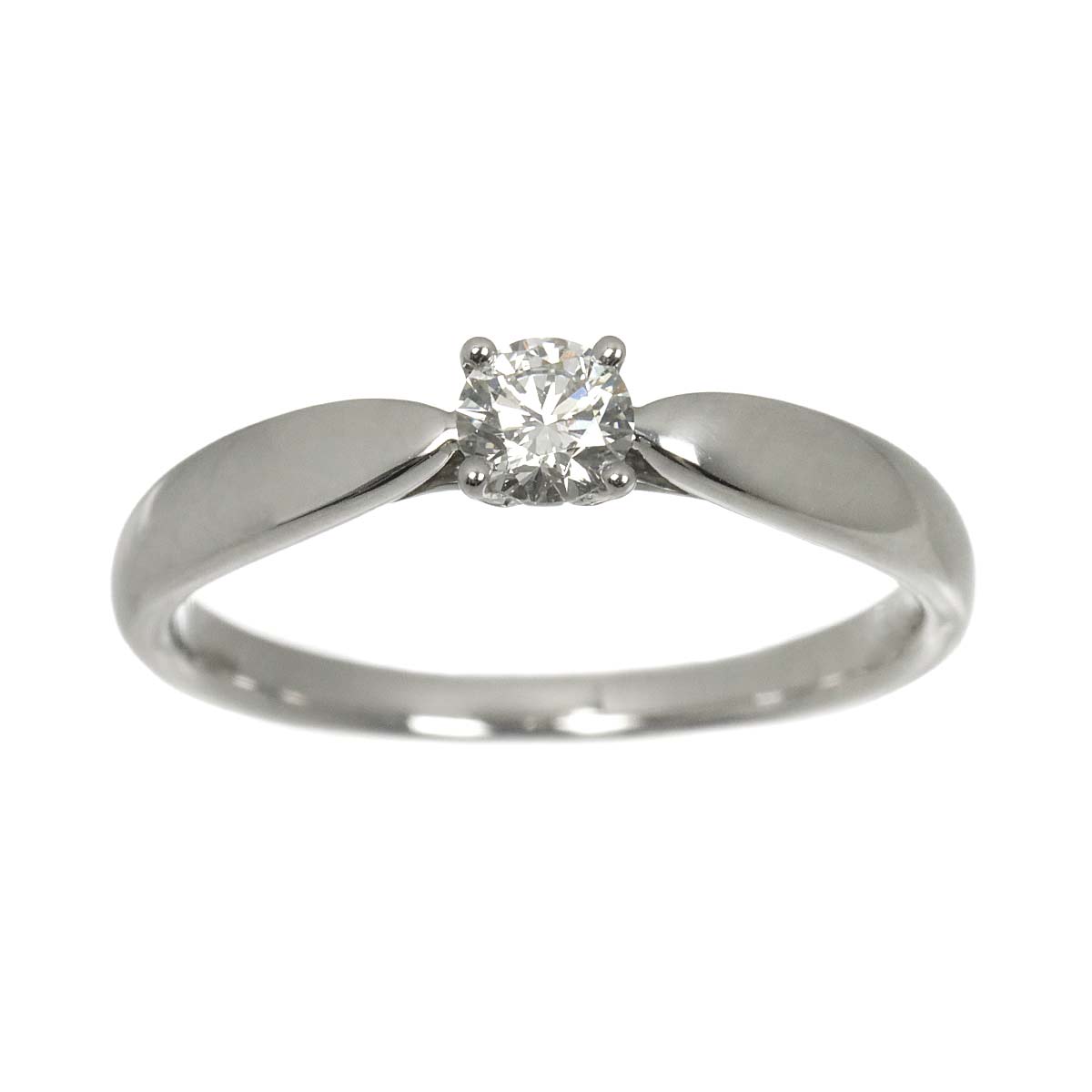 Harmony Ring Diamond 0.21ct Pt Platinum size5.75-6(US)