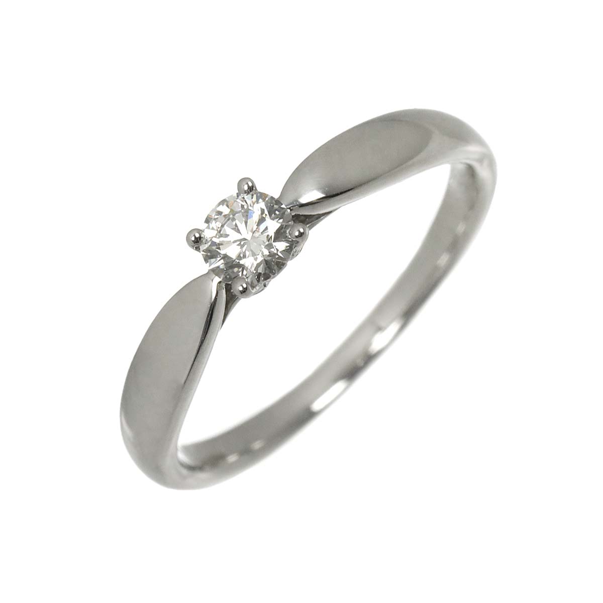 Harmony Ring Diamond 0.21ct Pt Platinum size5.75-6(US)