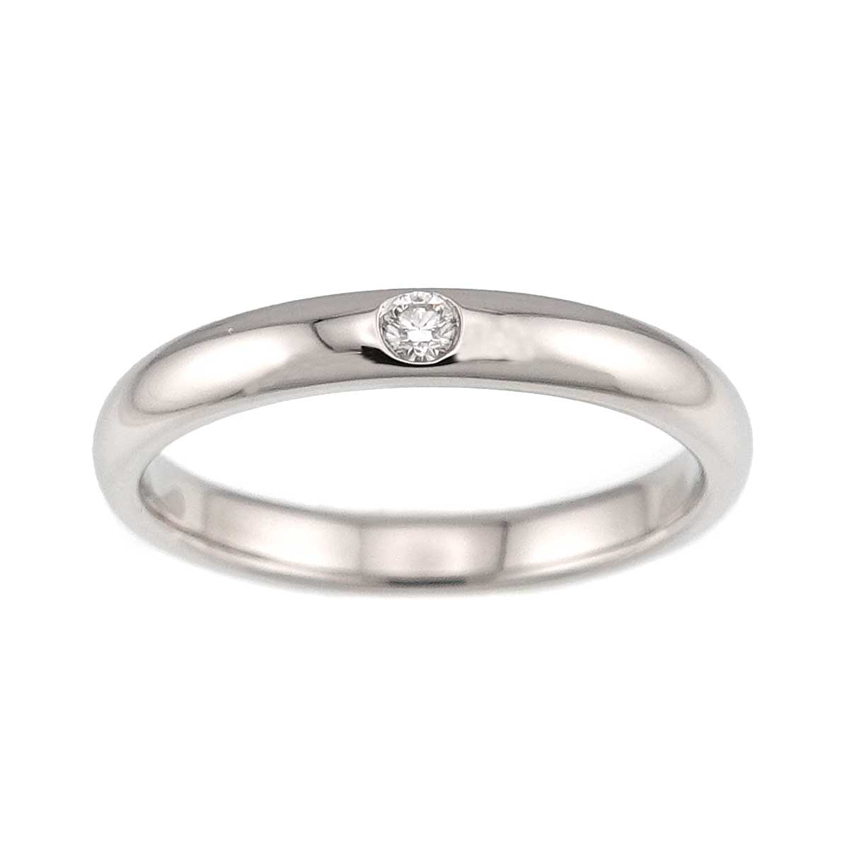 Diamond Ring Pt Platinum size6.75(US)