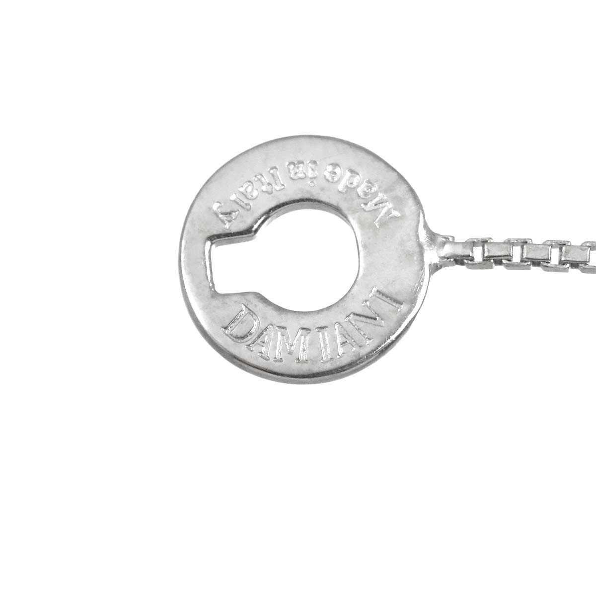 Cross Diamond Necklace 18K White Gold 750