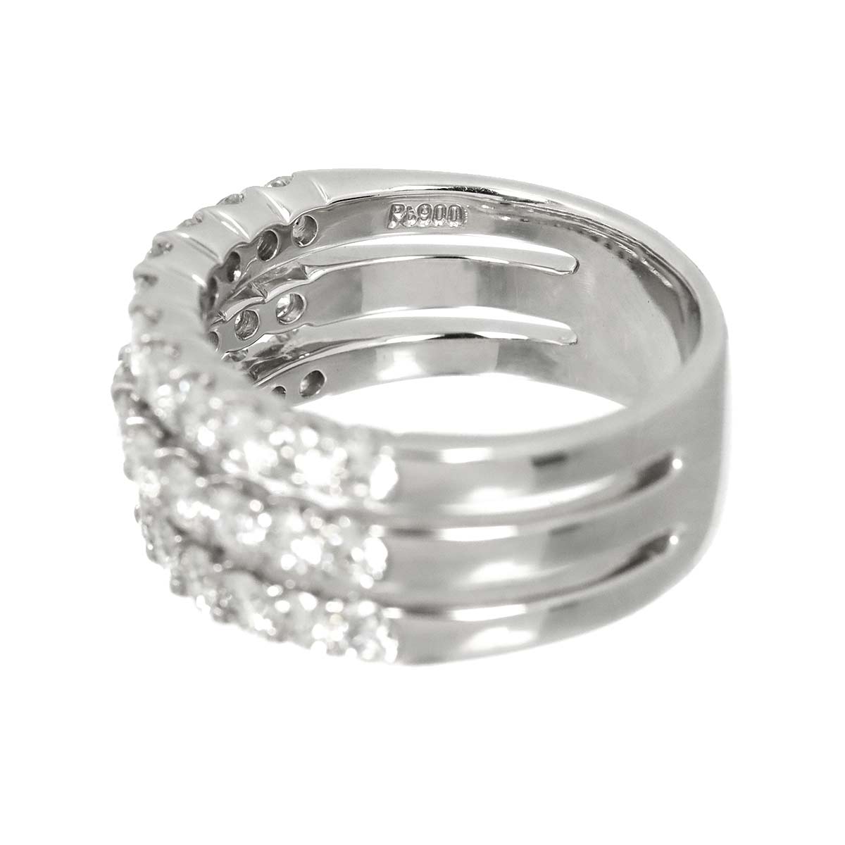 Diamond 2.00ct Ring Pt Platinum size6.75(US)