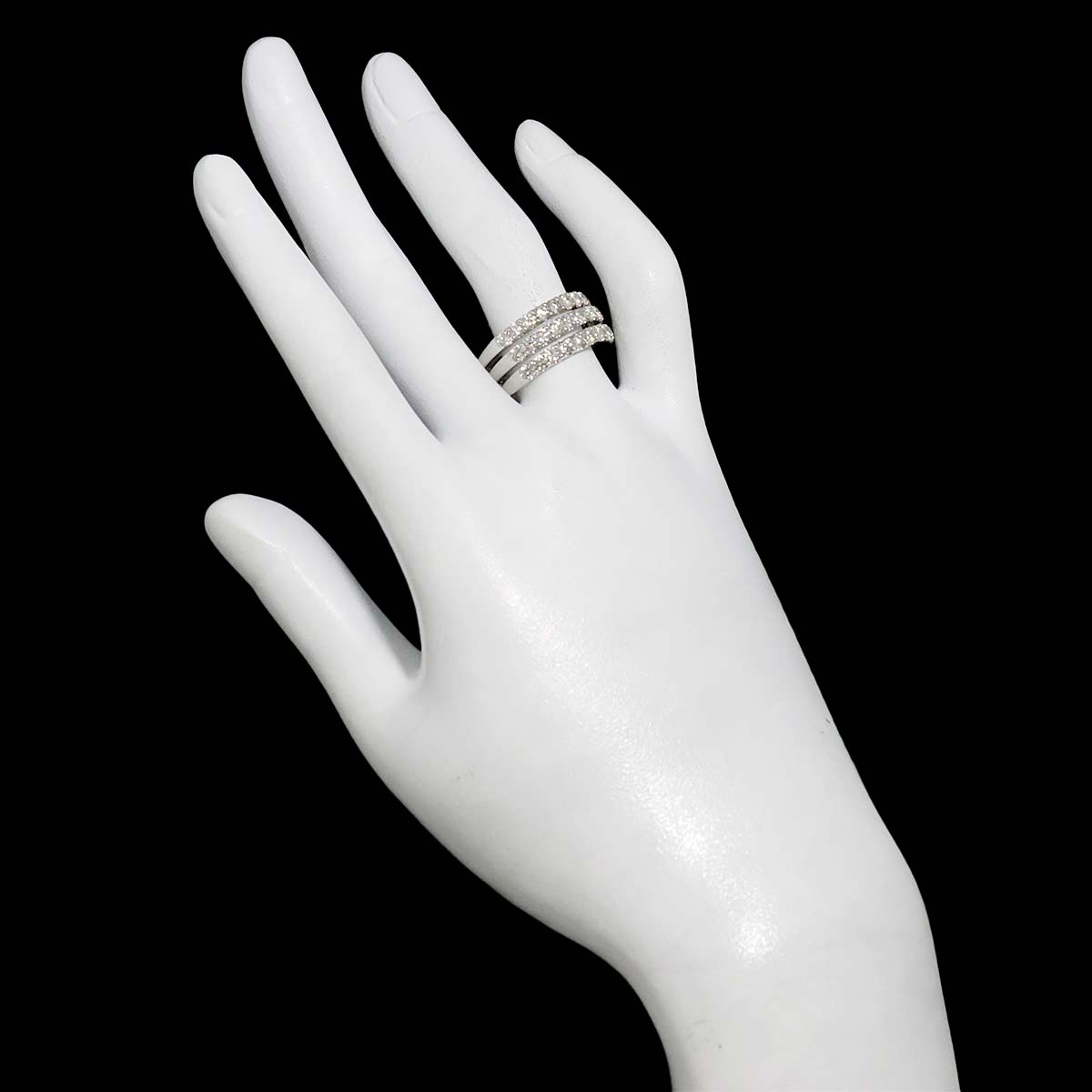Diamond 2.00ct Ring Pt Platinum size6.75(US)