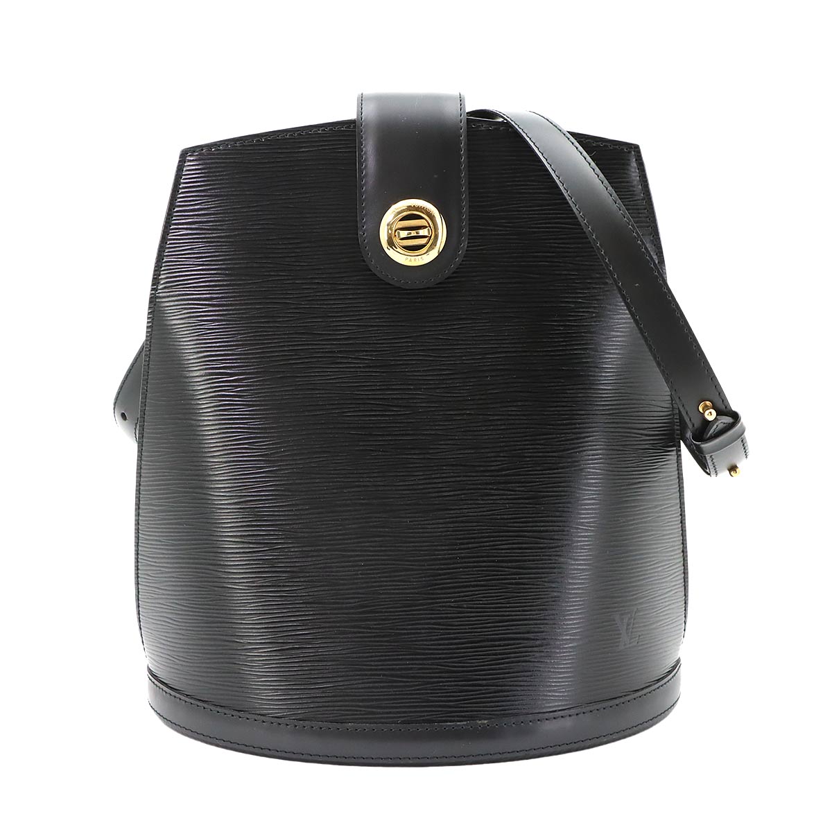 Epi Cluny Shoulder Bag Leather Noir M52252 Purse