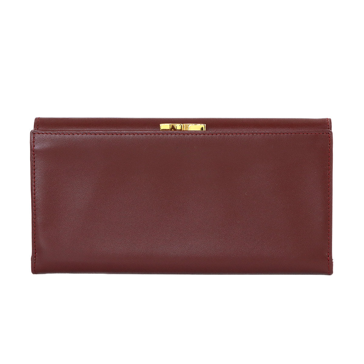 Must Line Long Wallet Leatherr Bordeaux Purse