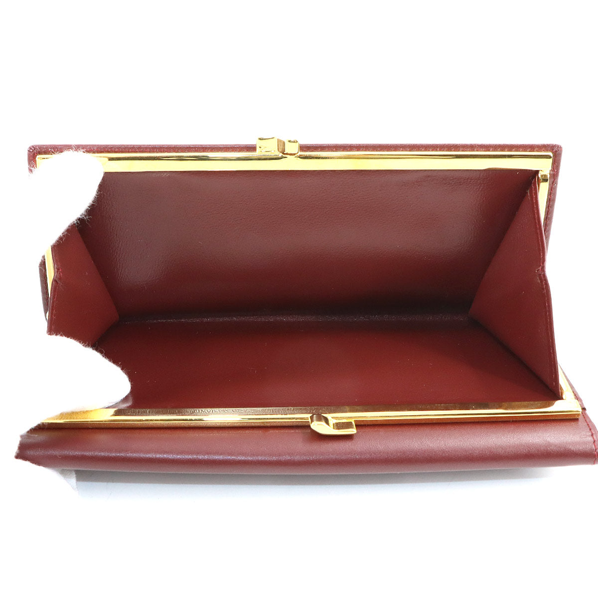 Must Line Long Wallet Leatherr Bordeaux Purse